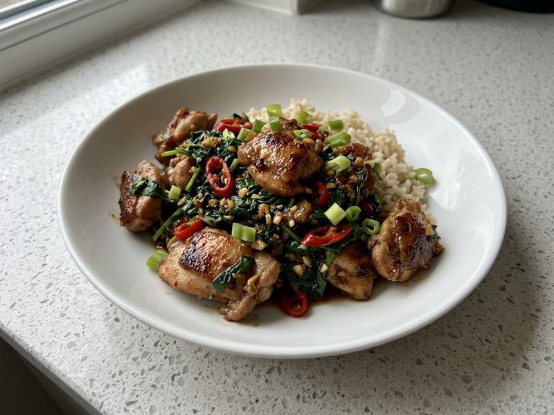 Sticky Chicken Stir-Fry