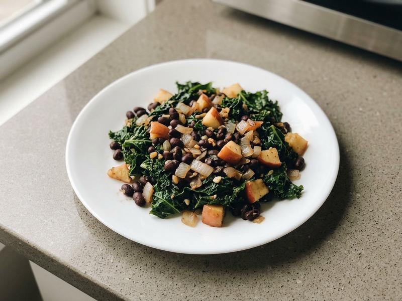 Sweet Kale and Bean Mix