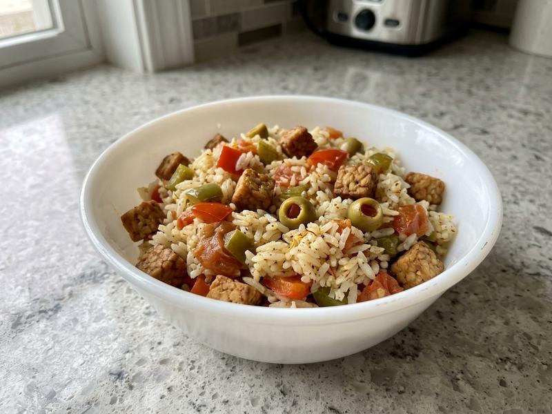Arroz con Tempeh