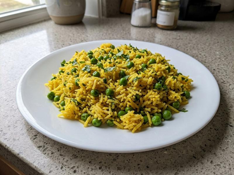 Basmati Rice with Peas