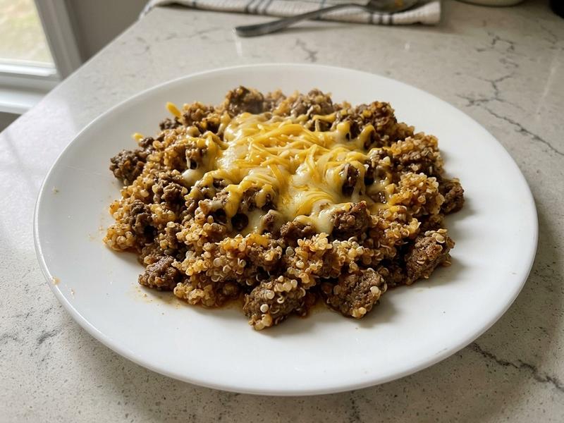 Ground Beef and Quinoa