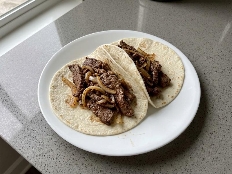Stir-Fried Steak Tacos