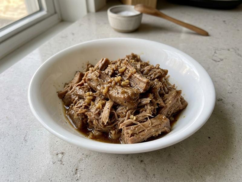 Slow Cooker Lime Ginger Pork