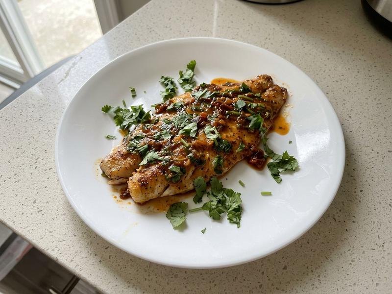 Cilantro-Chipotle Tilapia