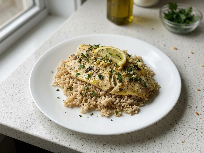 Herb and Lemon Fish