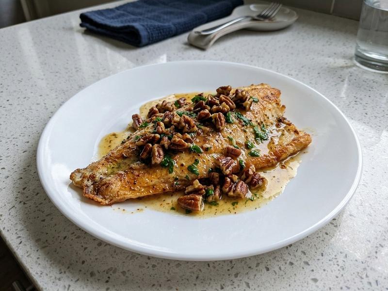 Sauteed Trout with Pecans
