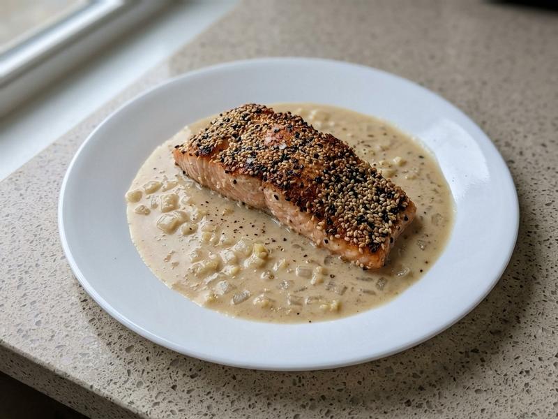 Sesame Crusted Wild Salmon