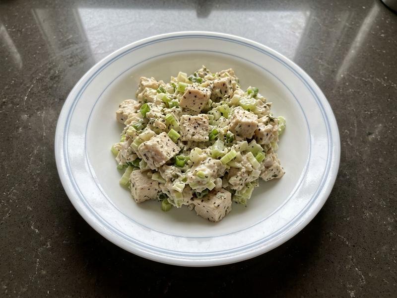 Chicken Salad with Dried Basil