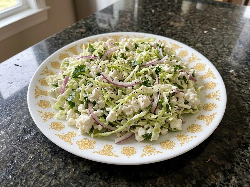 Cottage Cheese and Cabbage Salad