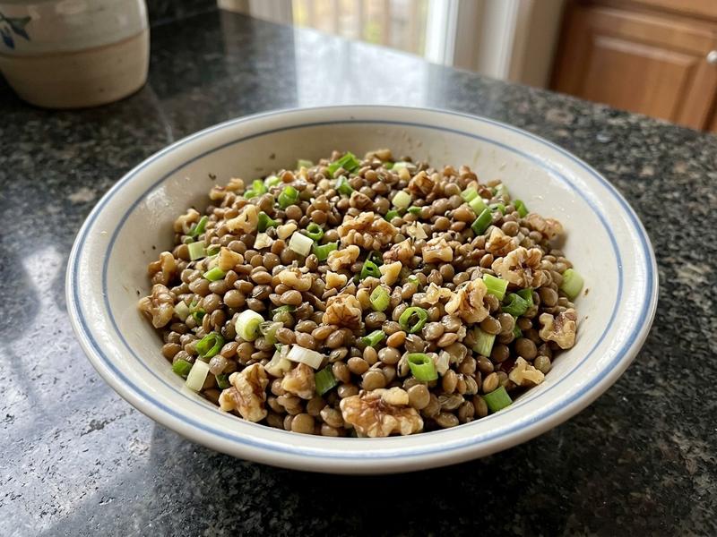 Lentil and Walnut Salad