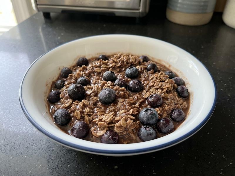 Blueberry Protein Oatmeal