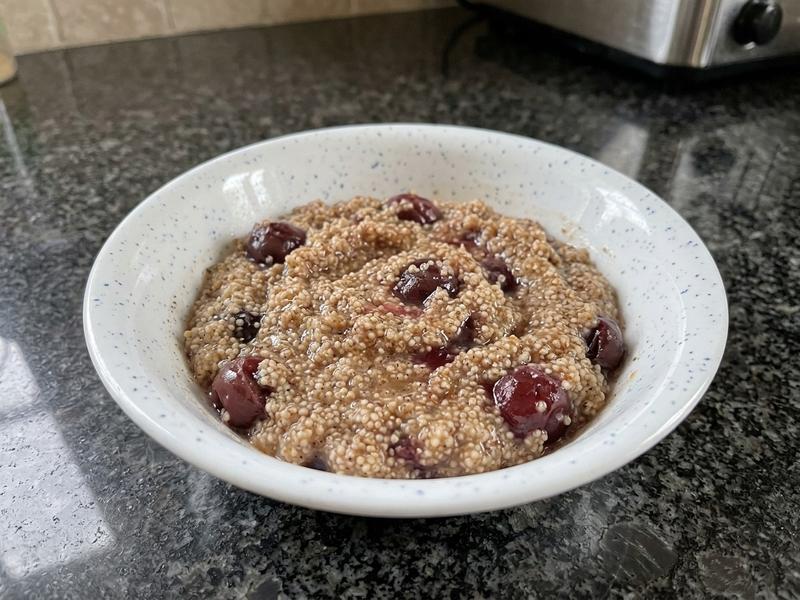 Microwave Amaranth Porridge