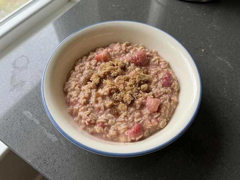 Strawberry Oatmeal