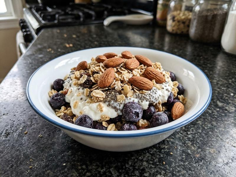 Muesli and Yogurt with Chia
