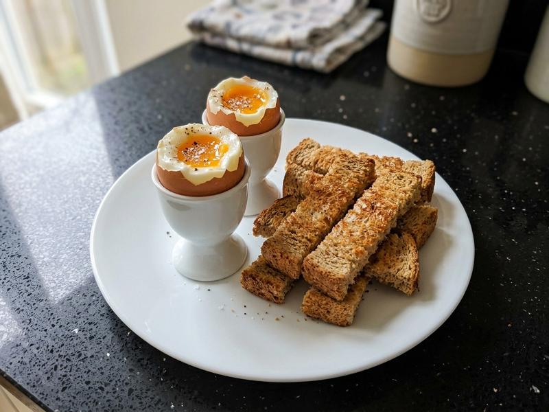 Soft Boiled Eggs & Toast