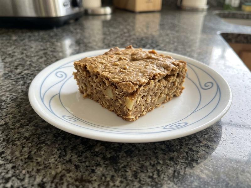 Apple Banana Protein Bars