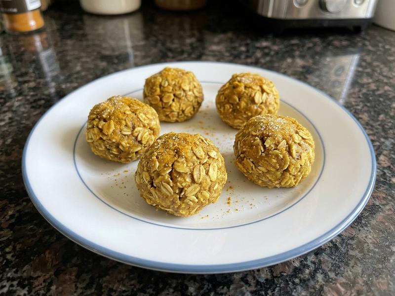Golden Milk Protein Bites