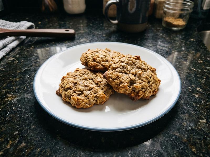 Oat and Banana cookies