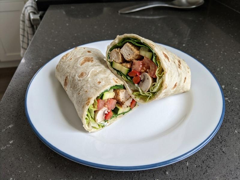 Chicken and Veggie Wrap