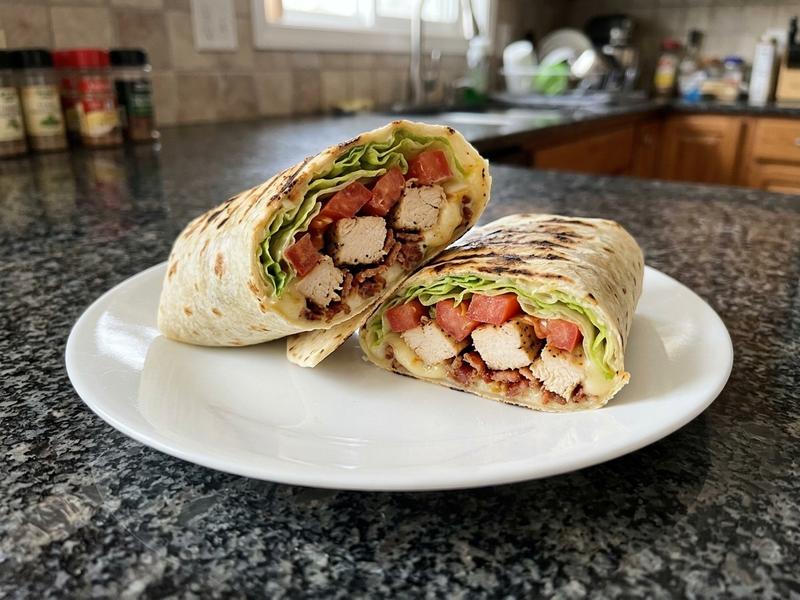 Southwest Chicken and Bacon Wrap