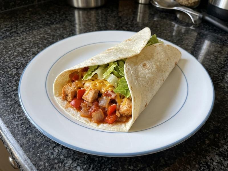 Stuffed Chicken Wraps