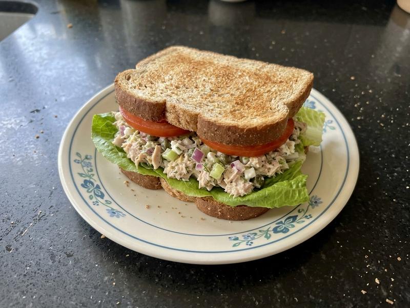 Toasted Tuna Sandwich