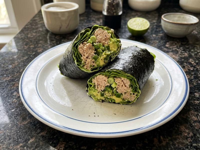 Tuna and Avocado Wrap