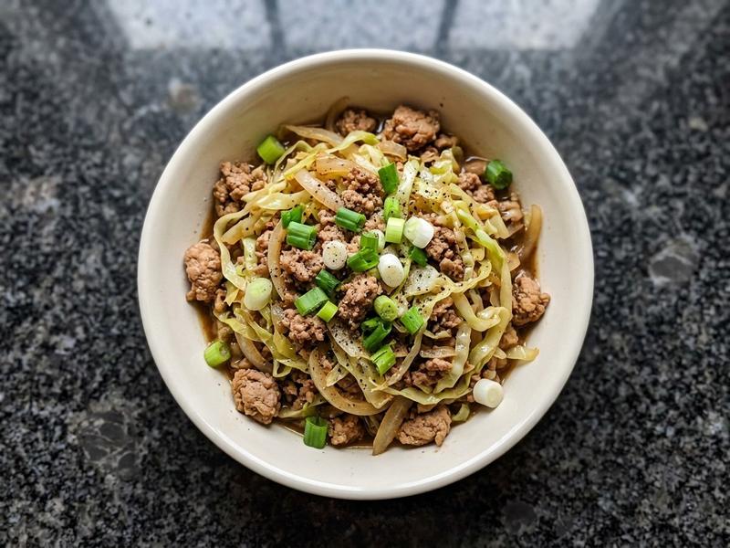 Keto Eggroll in a Bowl