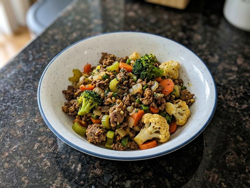 Paleo Ground Beef Stir-Fry