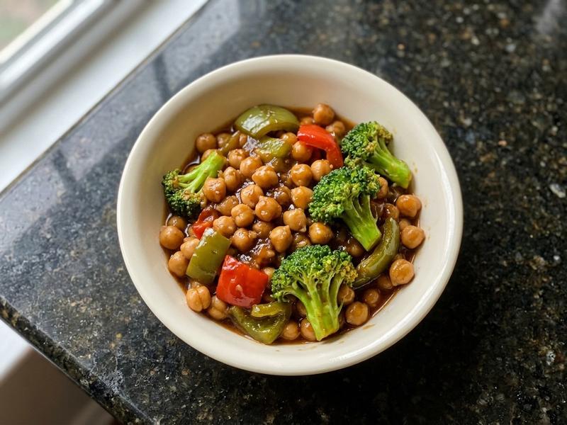 Sweet & Sour Chickpeas