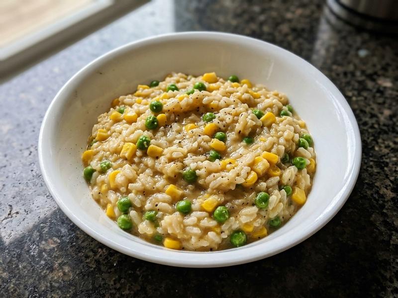 Vegan Sweet Corn Risotto