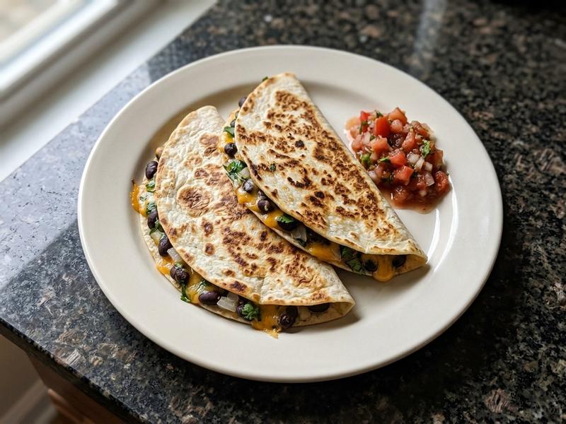Black-Bean Quesadillas