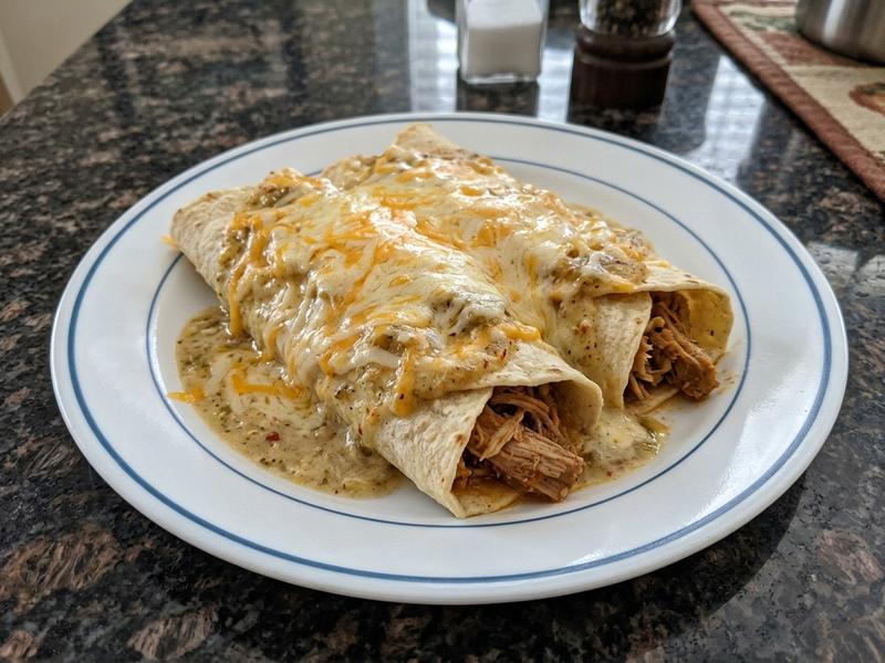 Pork Enchiladas
