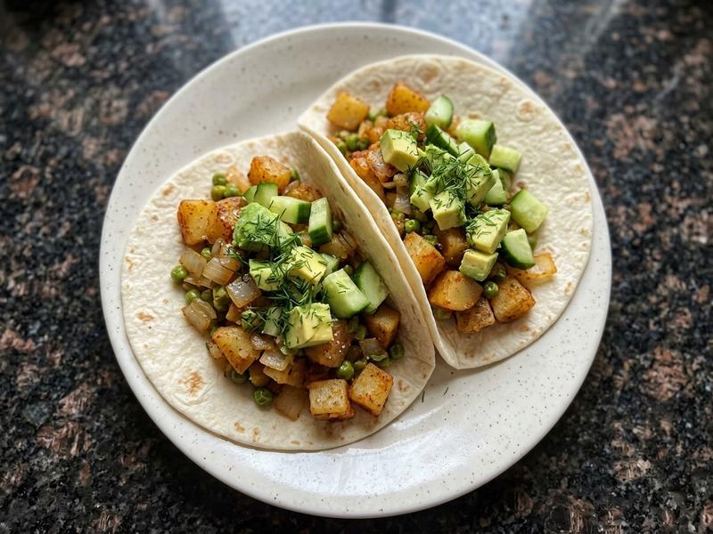 Vegan Potato Tacos