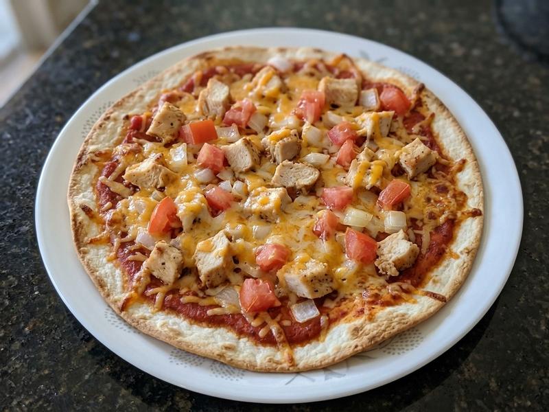 Chicken Tortilla Pizza