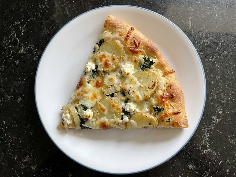 Onion Potato Pizza