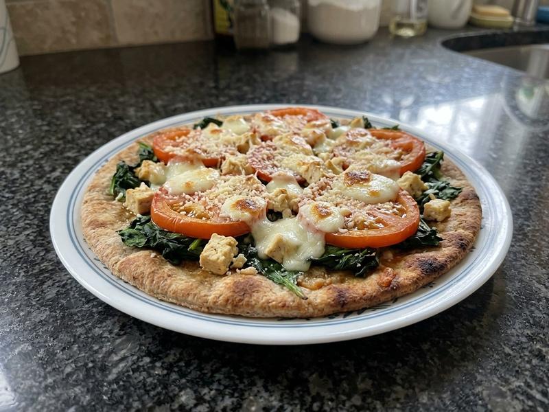 Tofu Pita Pizza
