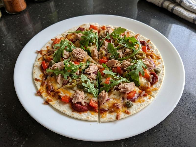 Tuna Skinny Pizza