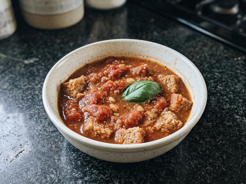 Bread and Tomato Soup