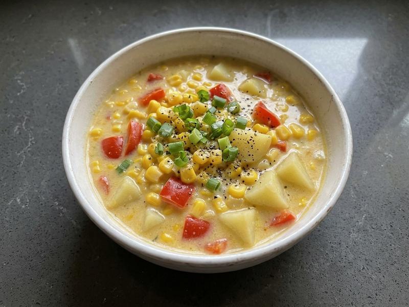 Corn and Bell Pepper Chowder