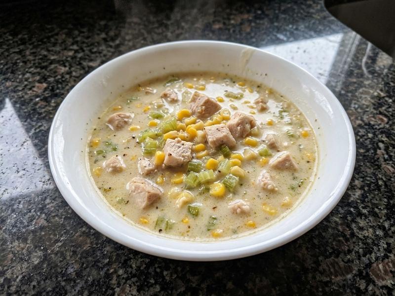 Creamy Chicken and Corn Soup