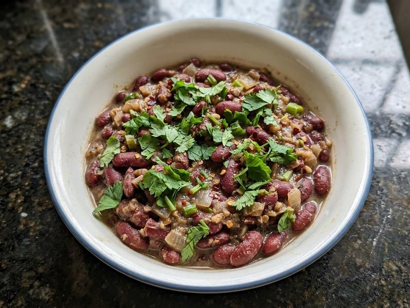 Jamaican-Style Spicy Beans