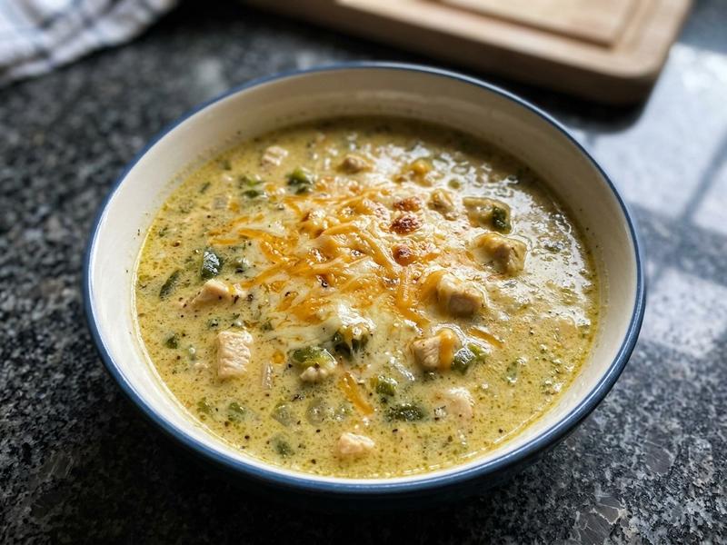 Low Carb Chile Relleno Soup
