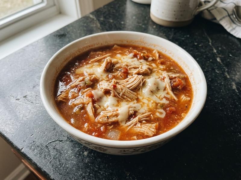 Low Carb Crockpot Mexican Chicken Soup