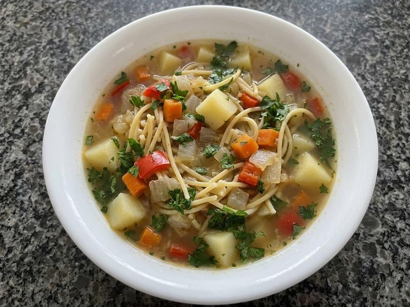 Potato Spaghetti Soup
