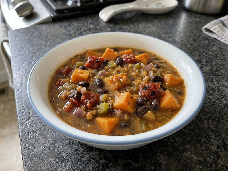 Sweet Potato and Black Bean Stew