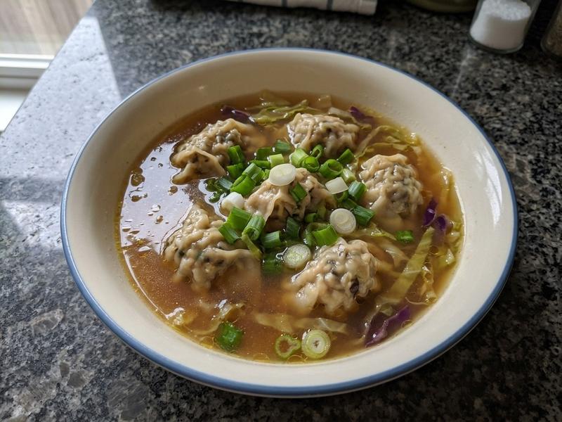 Vegan Wonton Soup