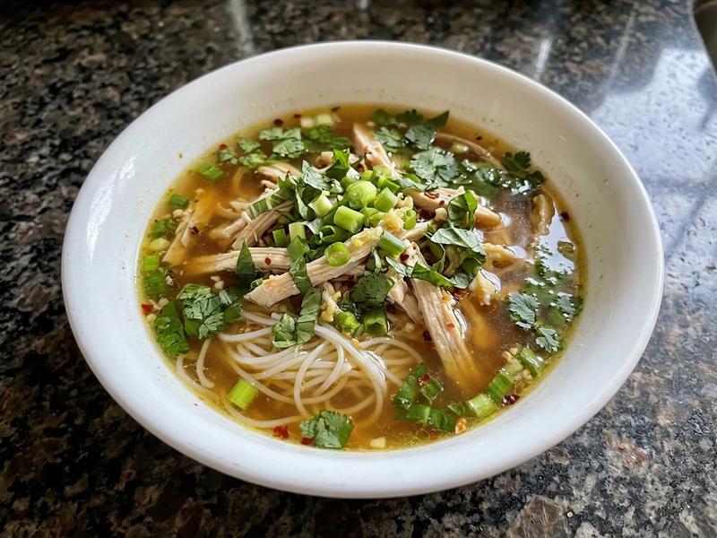Vietnamese-Inspired Chicken Soup