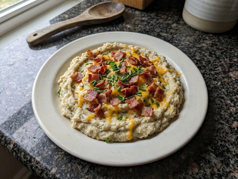 Fully-Loaded Cauliflower Mash