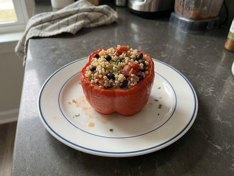 Millet-Stuffed Peppers